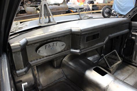 custom sheet metal dash|custom car dashboard fabrication.